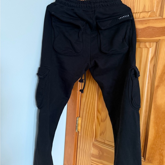 YoungLA Black Joggers - Picture 5 of 8